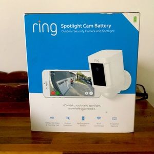 ring Spotlight C Battery Security Camera